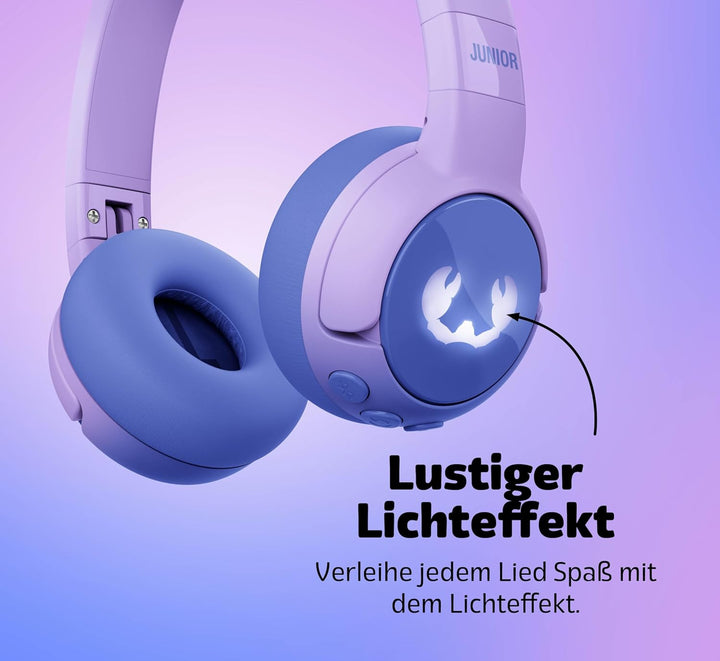 Fresh 'n Rebel Code Junior, kabellose Bluetooth-Kopfhörer für Kinder, sicherer Klang (, Groovy Galax