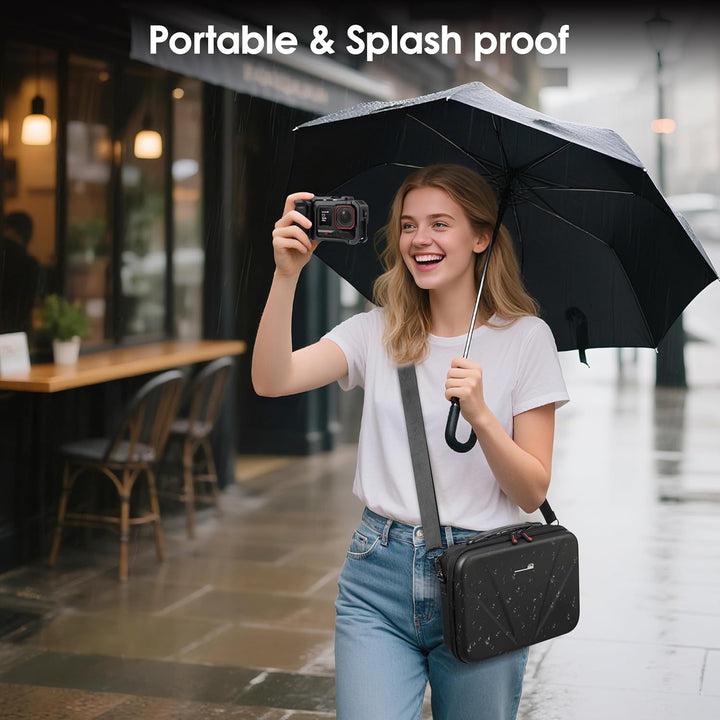Tragetasche für Insta360 ACE Pro/Ace Pro 2 Xplorer Griff Kit Zubehör Case Aufbewahrung Reisetasche T