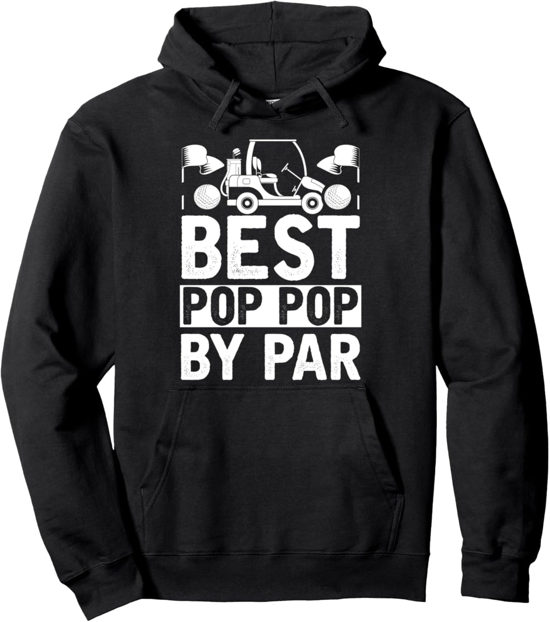 Golfspieler Hobby Golfer Golfplatz Ruhestand Opa Golf Pullover Hoodie