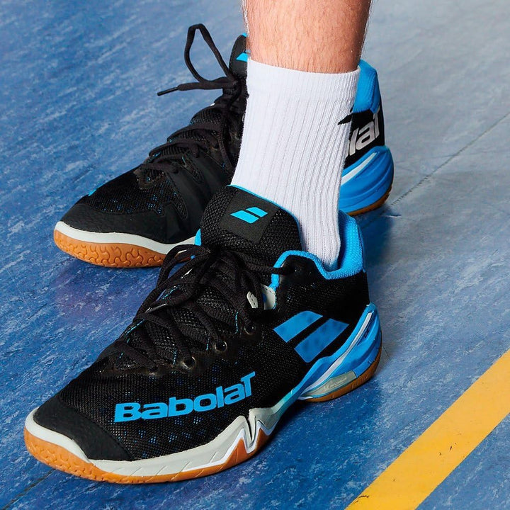 Babolat Shadow Tour Badmintonschuhe schwarz/blau 30F2101-2033, EU 40.5