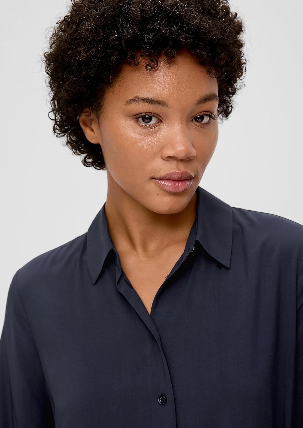 s.Oliver Damen Hemdblusenkleid
