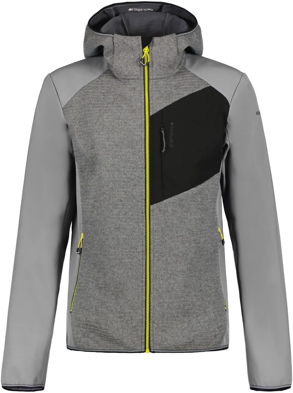 ICEPEAK Herren Outdoorjacke DANFORT 48 Grau, 48 Grau