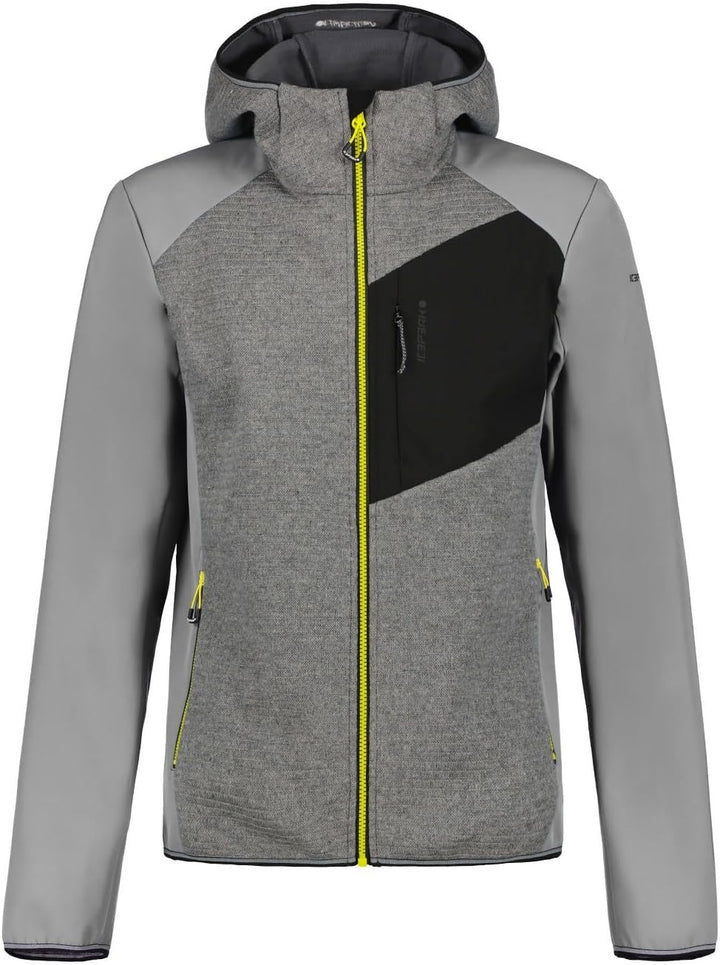 ICEPEAK Herren Outdoorjacke DANFORT 48 Grau, 48 Grau