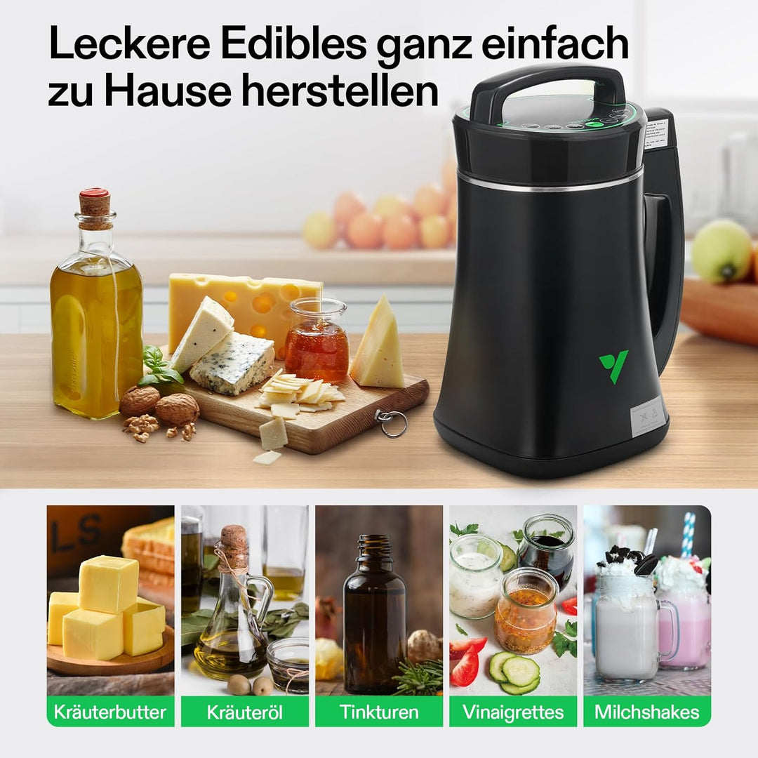 VIVOSUN Kräuter-Decarboxylierungs- und Infusionsmaschine, botanischer Extraktor und Infuser zur Hers