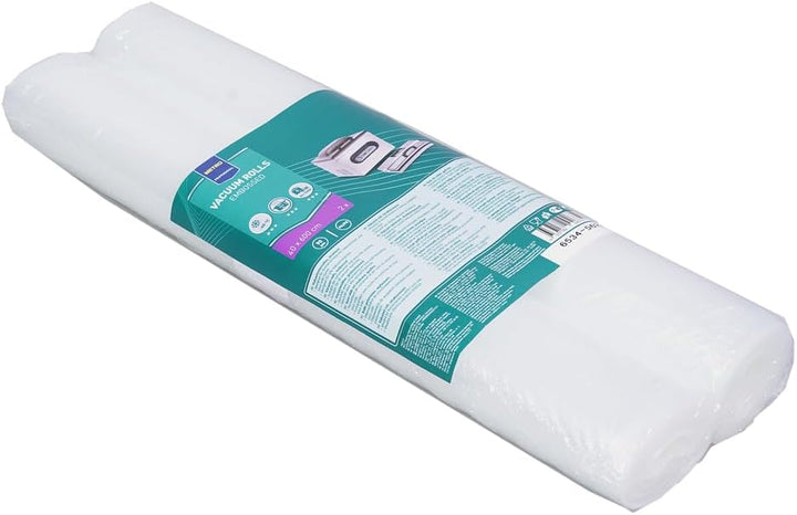 METRO Professional Strukturrol/Vakuumbeutel, PA/PE, 40 x 600 cm, 90-100 µm, 2 Rollen