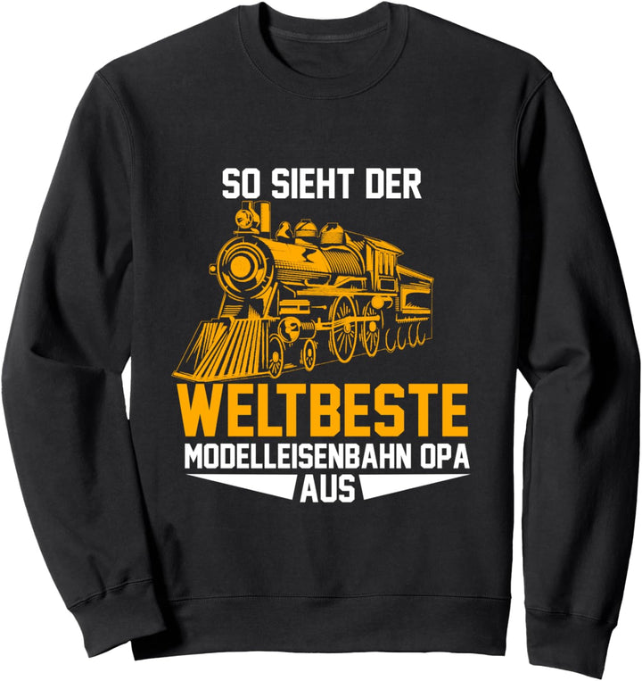 Spur tt Modelleisenbahn Opa Sweatshirt