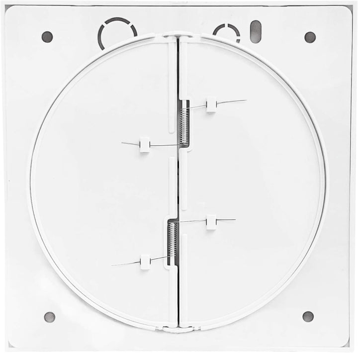 Turbionaire Arte 100 SC Bad Ventilator 100mm Verchromt für die Evakuierung Standard für Bad, Küche,