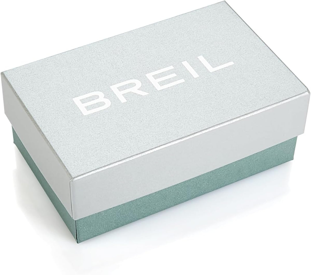 Breil Uhr HERREN, Sammlung OUTER, Automatisches Uhrwerk Meter, Geschenkideen für UOMO Schwarz, Schwa