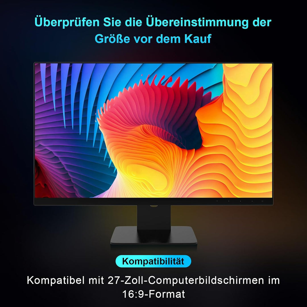27 Zoll Monitor Blickschutzfilter für Computer 16:9 Seitenverhältnis 27 Zoll-16:9 Seitenverhältnis,