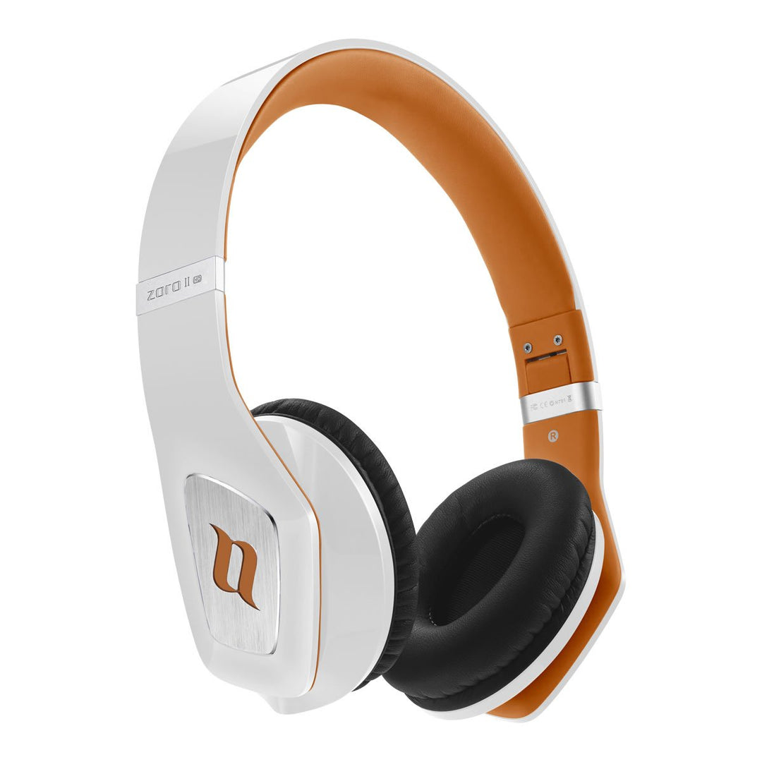 Noontec MF3122(B) Zoro HD II On-Ear-Kopfhörer weiss/orange