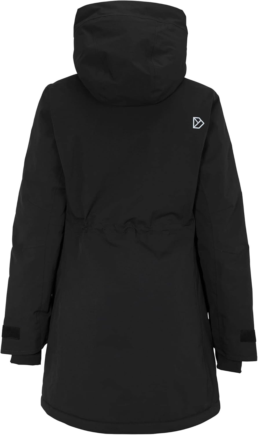 Didriksons Damen Winterjacke CIANA PARKA 2 36 Schwarz, 36 Schwarz