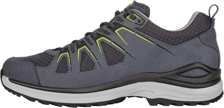LOWA Halbschuh INNOX EVO GTX LO 43.5 EU Stahlblau Limone, 43.5 EU Stahlblau Limone