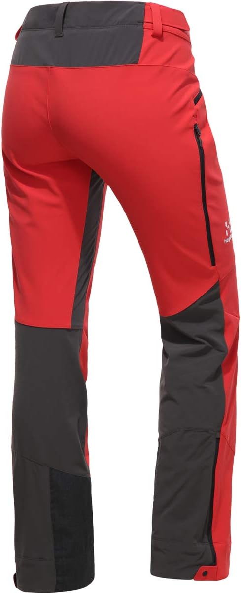 Haglöfs Softshellhose Frauen Rando Flex Pant wasserabweisend, elastisch 46 Hibiskus Re, 46 Hibiskus