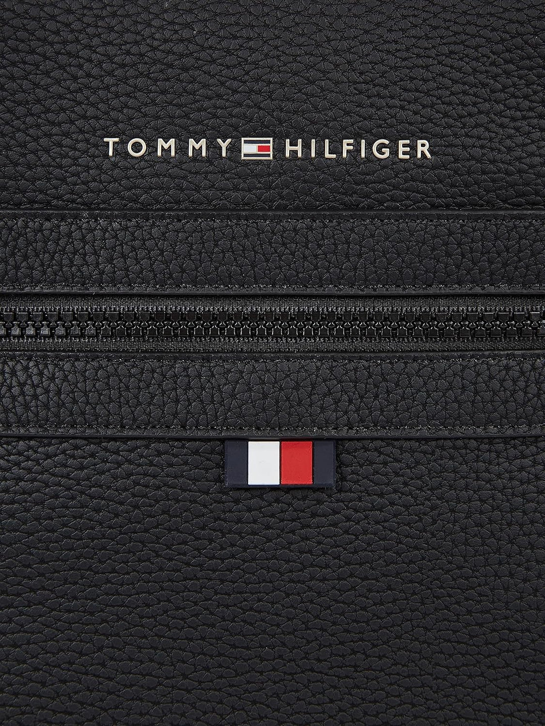 Tommy Hilfiger Herren Umhängetasche Essential PU Crossover Klein, Schwarz (Black), Einheitsgrösse