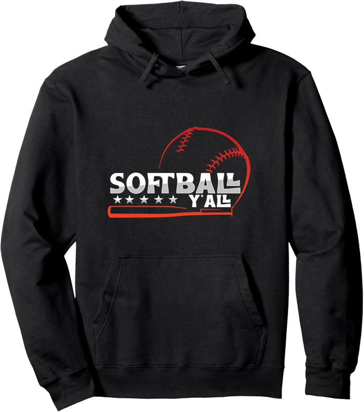 Softball Baseball Sport Spieler Spiel Athlet Coach Geschenk Pullover Hoodie