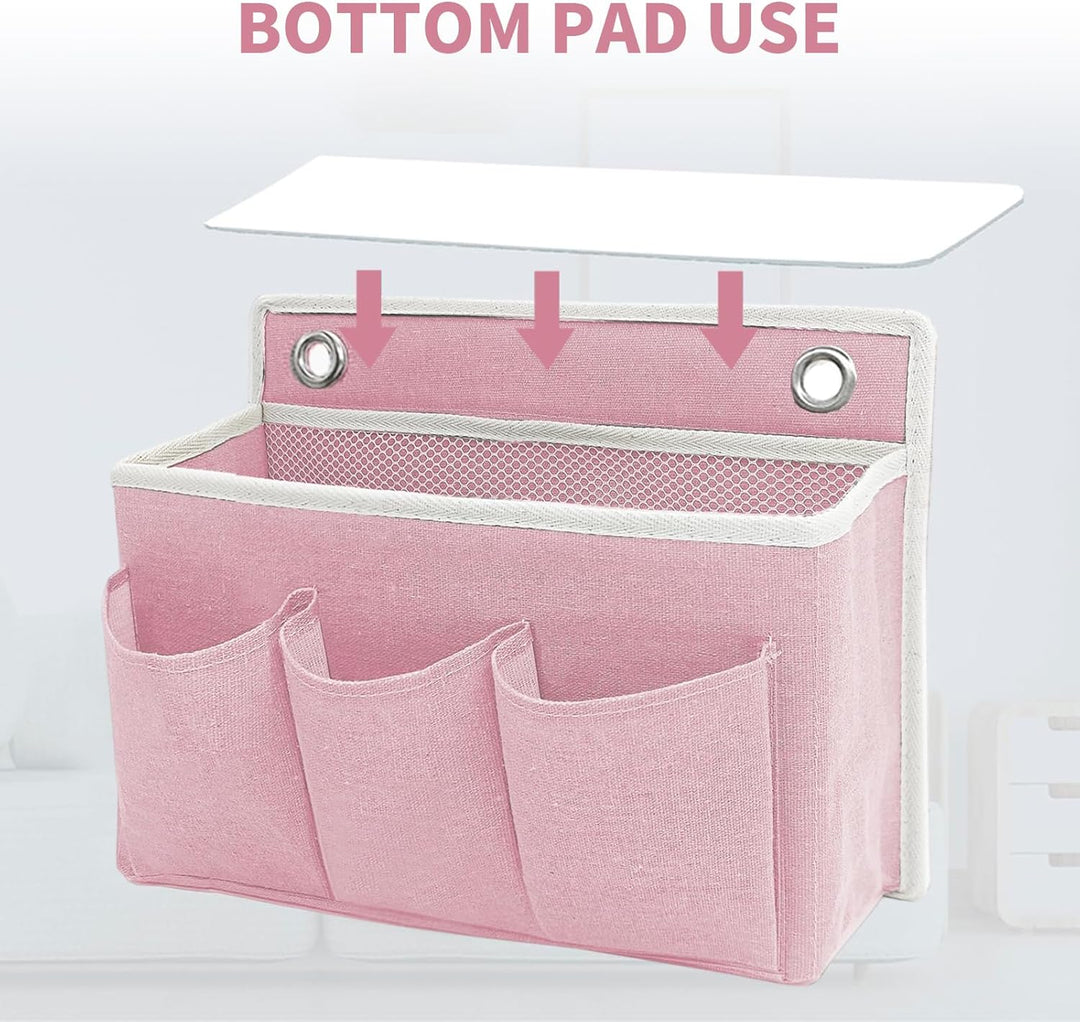 2 Stück Wand Organizer Tasche Hängekörbe Mit Grosser Mesh Abteilung Und 3 Taschen Tür Organizer Plat