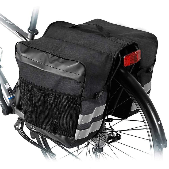 Yhuasia Fahrradtasche Gepäckträger, Kofferraumtasche, Doppeltasche, Fahrradtasche, Doppeltasche, für