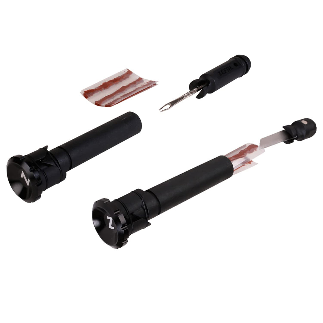 Zefal Zéfal ZEFAL Unisex – Erwachsene Zéfal Reparatur Tubeless Z Bar Plug 2 Griffeinsätze mit Ahle,