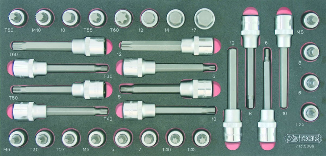 KS Tools 713.5009 Ultimate Modul de 32 DOUILLES Schraubendreher 1/2 "