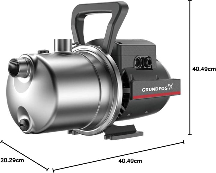 Kreiselpumpe, einstufig, 1 x 720 W, 0,47 kW, 50 Hz, für Haus und Garten, Modell JP 3-42 S-BBVP, 40,5