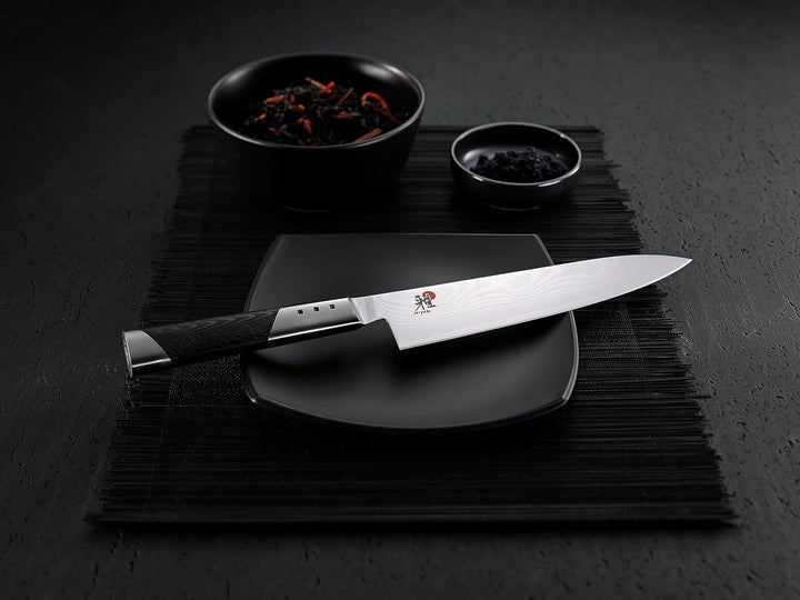 MIYABI 7000D Shotoh Spickmesser, Klingenlänge: 13 cm, Spitzes Klingenblatt, Rostfreier Spezialstahl/