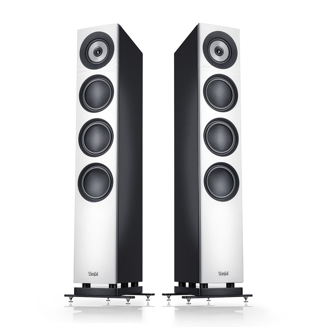 Teufel DEFINION 3 HiFi Standautsprecher Paar - High-End-Stereo-Lautsprecher in 3-Wege-Technologie mi