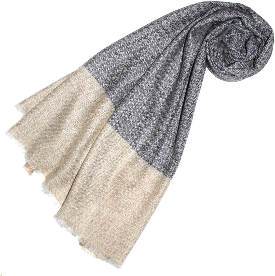Lorenzo Cana Herrenschal Schaltuch 100% Kaschmir flauschig leicht warm Kaschmirschal Kaschmirtuch Na