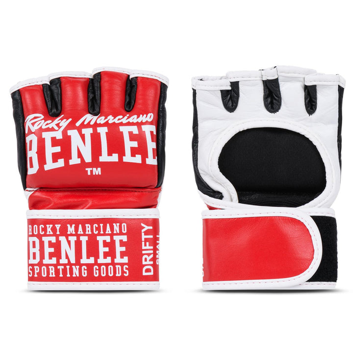 BENLEE MMA-Trainingshandschuhe aus Leder (1 Paar) DRIFTY M Red, M Red