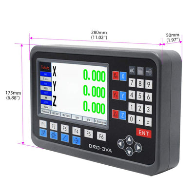3 Achsen Digitalanzeige-kit 6" 14" 14" Digital Anzeige mit 3 Axis DRO Linear Massstab 150mm+350mm+35