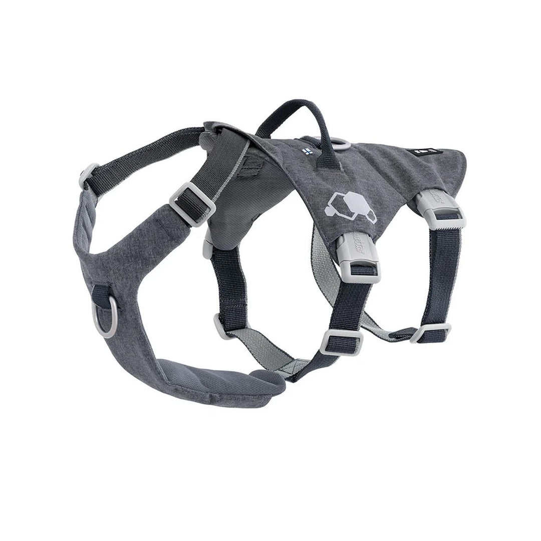 Hurtta Safeguard Hundegeschirr ECO (BlackBerry, schwarz, 40-50 cm) blackberry, schwarz 40-50 cm, bla