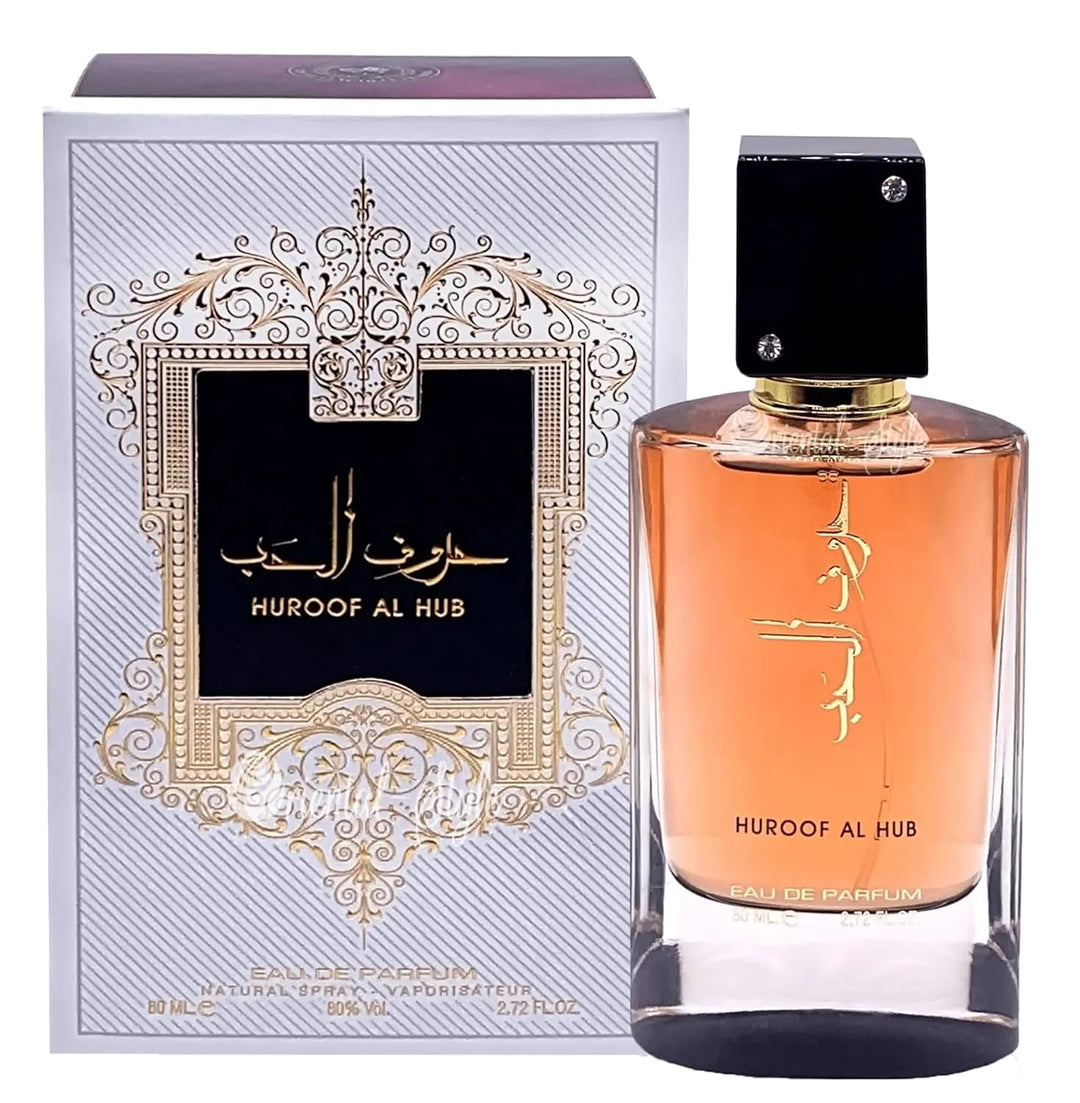 huroof AL HUB von ARD AL zaafaran Floral fruchtiger Oriental EDP 80 ML