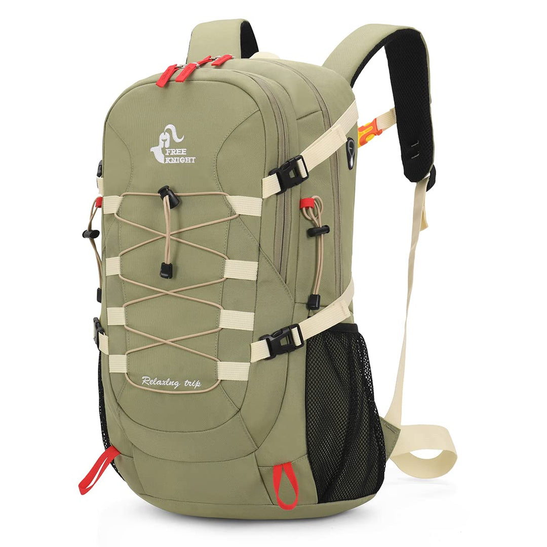 Bseash 40L Leichter wasserdichter Wanderrucksack mit Regenschutz, Outdoor Sport Reise Tagesrucksack