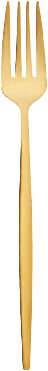 Karaca Orion Bestecksets - Edelstahl Besteck Set für 6 Personen, Gold Besteckset 30-teilig Messer Ga