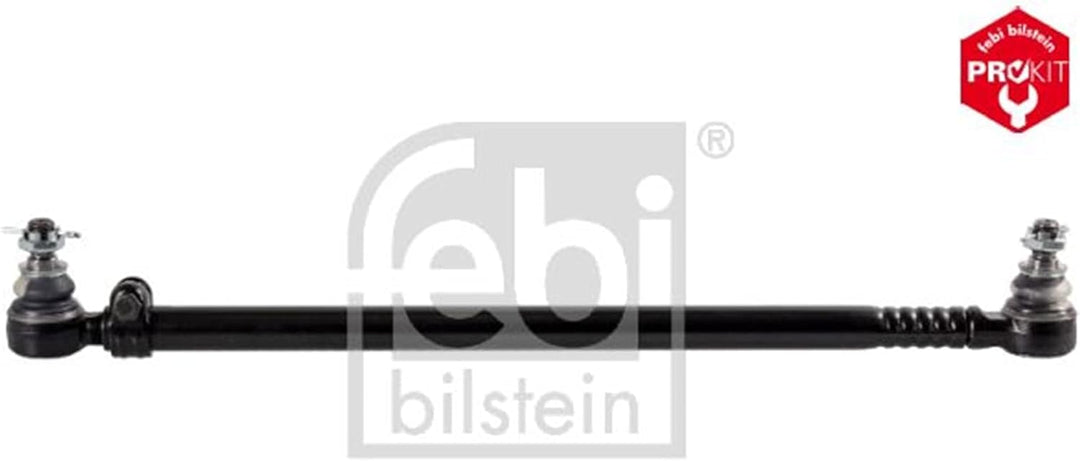 febi bilstein 17575 Spurstange mit Kronenmuttern und Splinten , 1 Stück