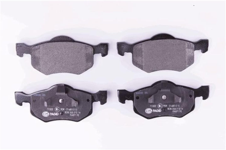 HELLA PAGID 8DB 355 010-141 Bremsbelagsatz - T1322 - Dicke/Stärke: 18.3mm - Bremssystem: Teves - nic