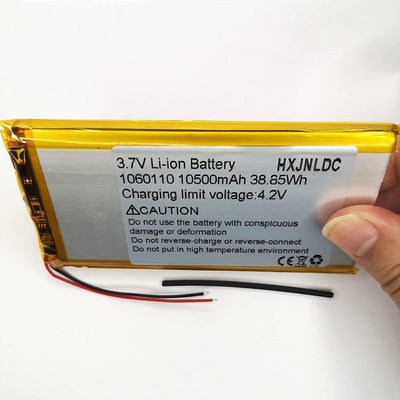 DC 3.7V 10500mah 1060110 li-ion Lithium Ionenpolymer Batteriewechsel für DIY 3.7-5v elektronische Pr