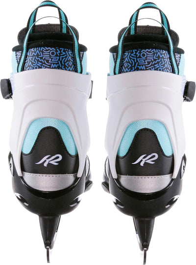 K2 Mädchen Marlee Ice Skates XS (EU: 26-31 / UK: 7-11 / US: 8-12) Single black - blue - light blue,