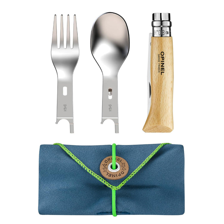 Opinel PLUS PICNIC WITH N08 BEECH /1, Braun, Schwarz