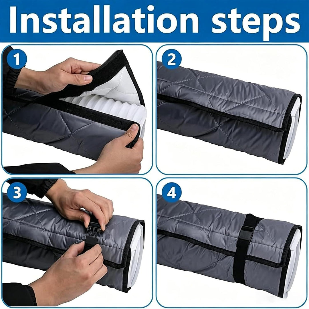 Schlauch Abdeckung Für Tragbare Klimaanlage 5 Zoll Und 5,9 Zoll Durchmesser | 56×149cm Klimaanlage A