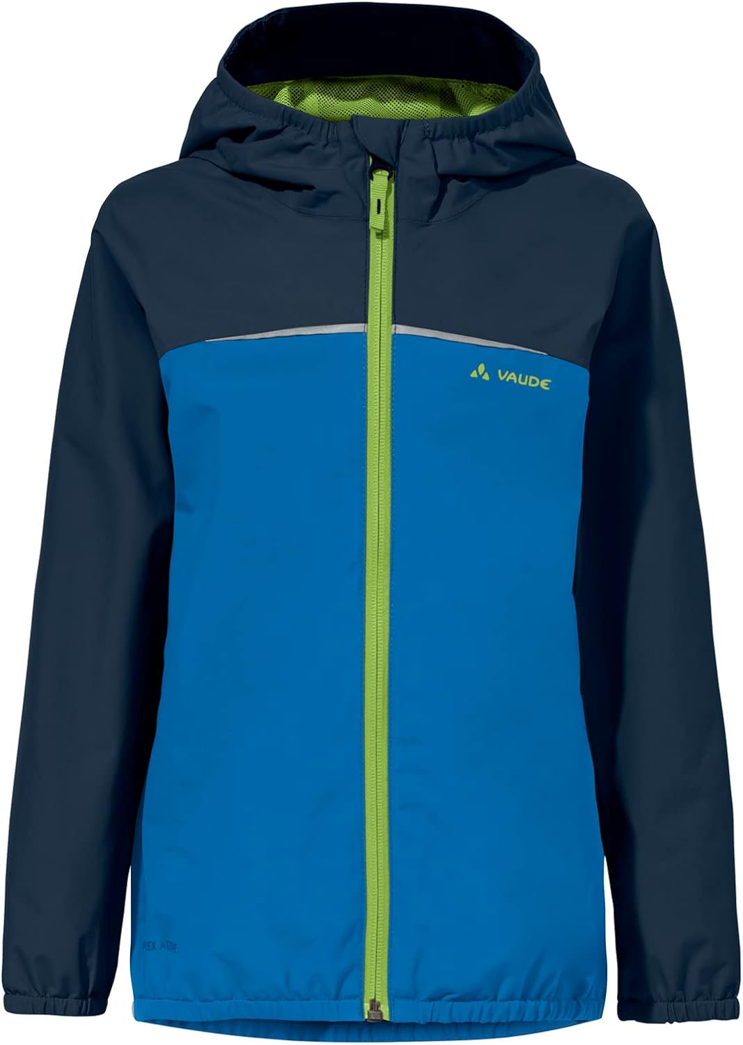VAUDE Kids Turaco Jacket II - Regenjacke Kinder 110-116 radiate/green, 110-116 radiate/green
