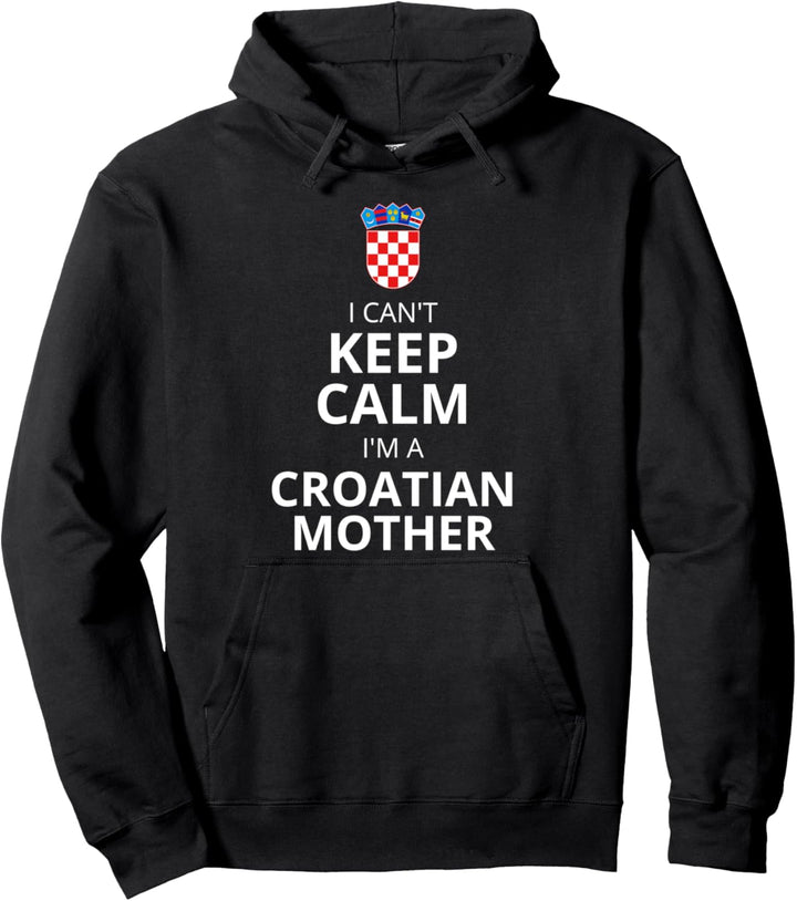 Lustiger Spruch - Kroatische Mutter Pullover Hoodie