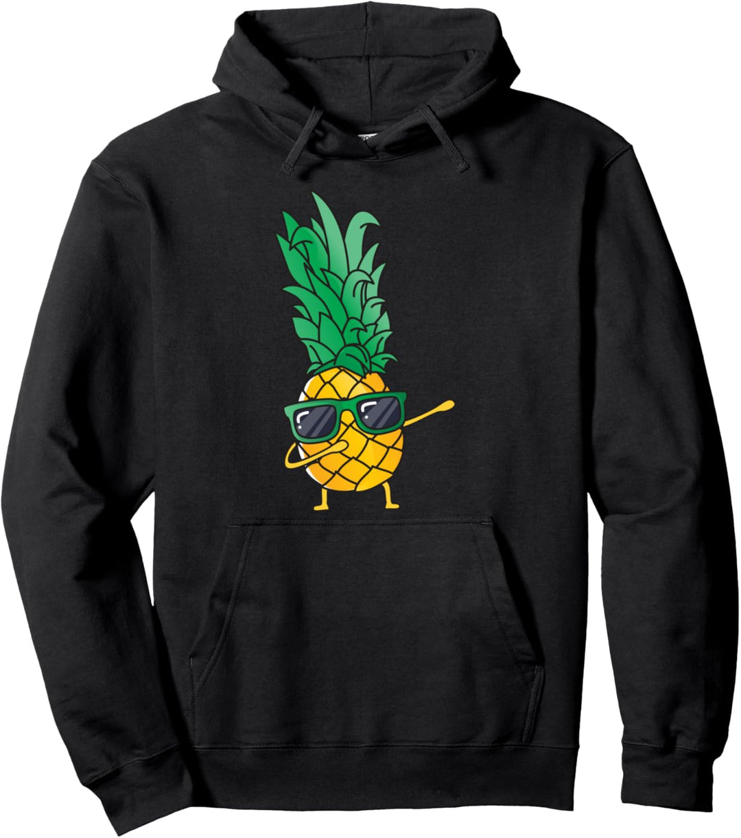 Tupfendes Ananas-lustiges Aloha-Strand-Paradies-Geschenk Pullover Hoodie