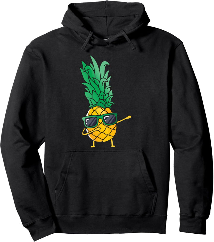 Tupfendes Ananas-lustiges Aloha-Strand-Paradies-Geschenk Pullover Hoodie