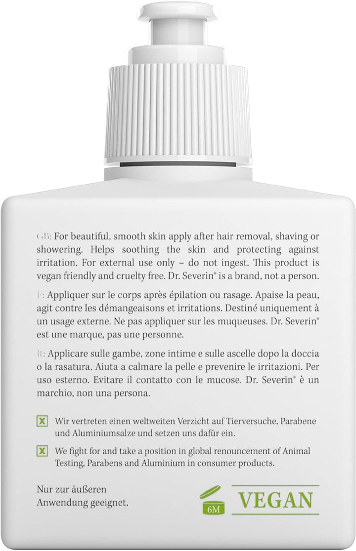 Dr. Severin® Men Original Body Aftershave Balsam I gegen Rasierpickel I befreit von Irritationen I K