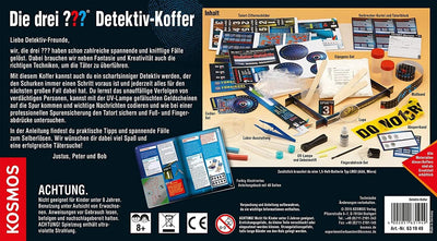 Kosmos Die DREI ??? Detektiv-Koffer, Detektivspielzeug, Detektiv Ausrüstung, Detektiv Set, Mitbrings