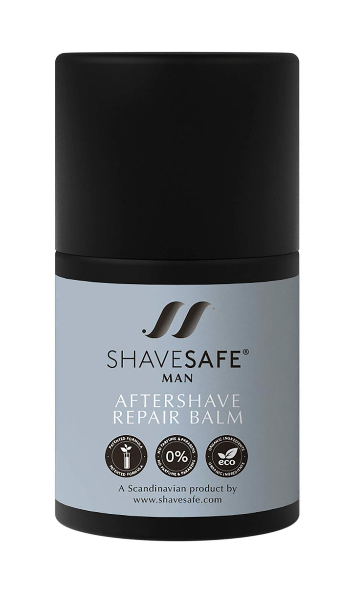 ShaveSafe After Shave Creme Balsam Herren - Nach Der Rasur Von Gesicht, Kopfhaut und Hals Auftragen