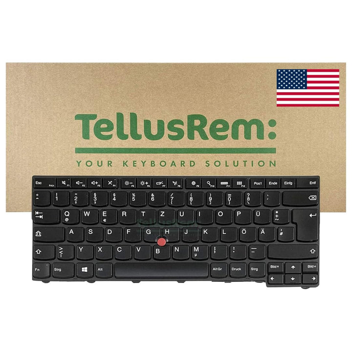 TellusRem ersatztastatur US Nicht Hintergrundbeleuchtung für Lenovo Thinkpad T431 T431S E431 T440 T4
