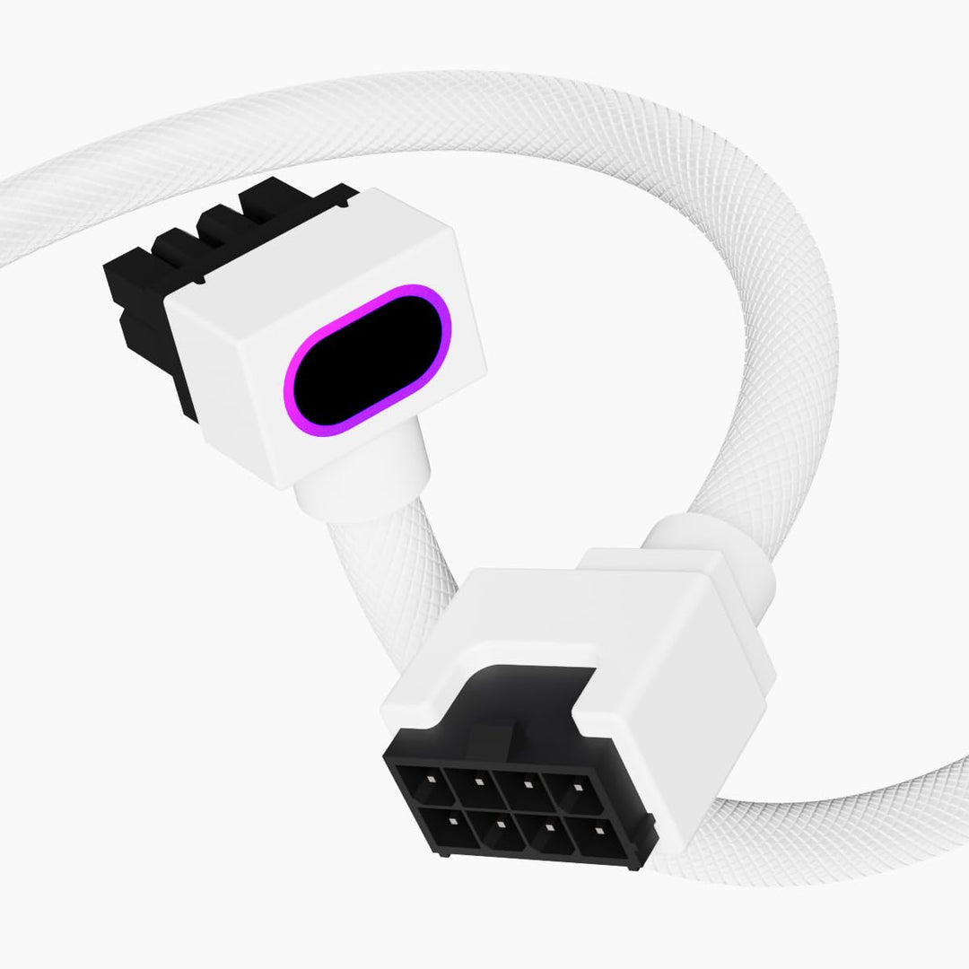 8-Pin CPU Verlängerungskabel,5V 3Pin ARGB SYNC für PC Stromversorgungskabel,18AWG für Kabelverlänger