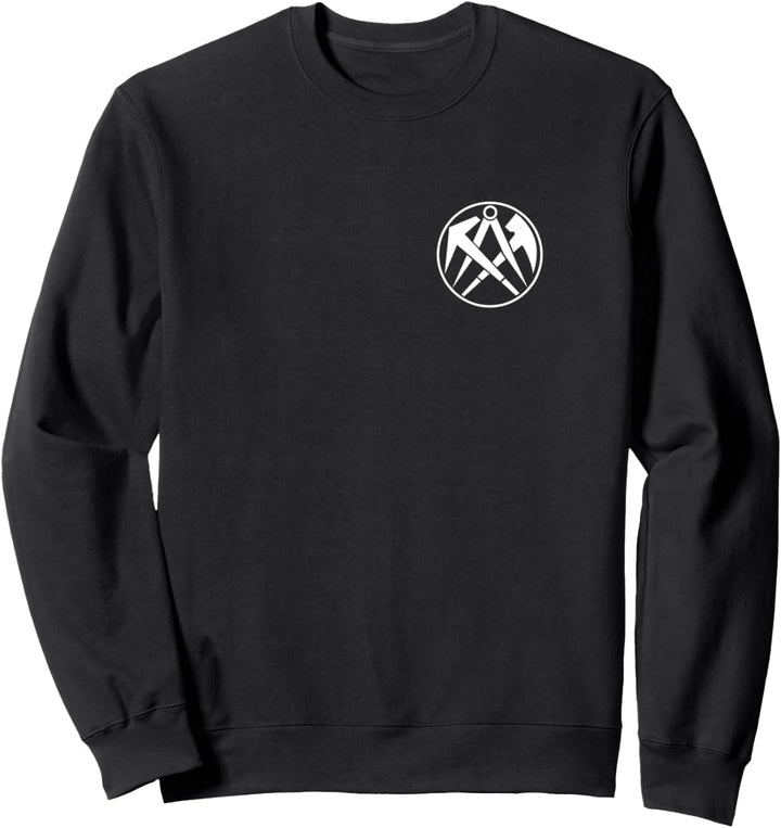 Dachdecker Zunftzeichen auf der Brust | Viele Farben | Sweatshirt