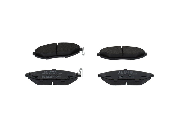 Bosch BP1679 Bremsbeläge - Vorderachse - ECE-R90 Zertifizierung - vier Bremsbeläge pro Set